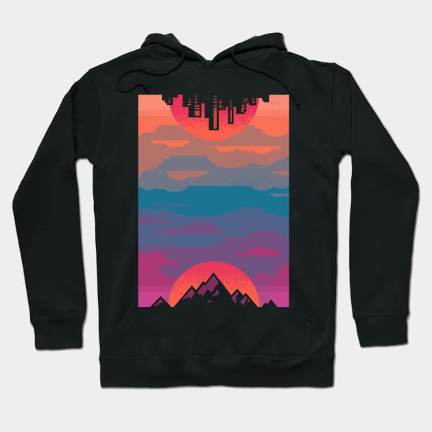 Sunrise to Sunset (alternate) Hoodie by Waynem